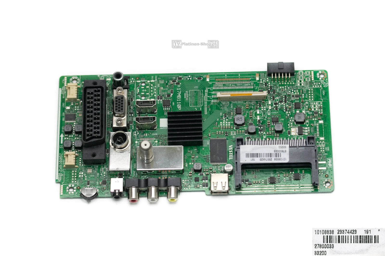 23374423 17mb110p MAIN BOARD VESTEL PANASONIC TX-32DW334