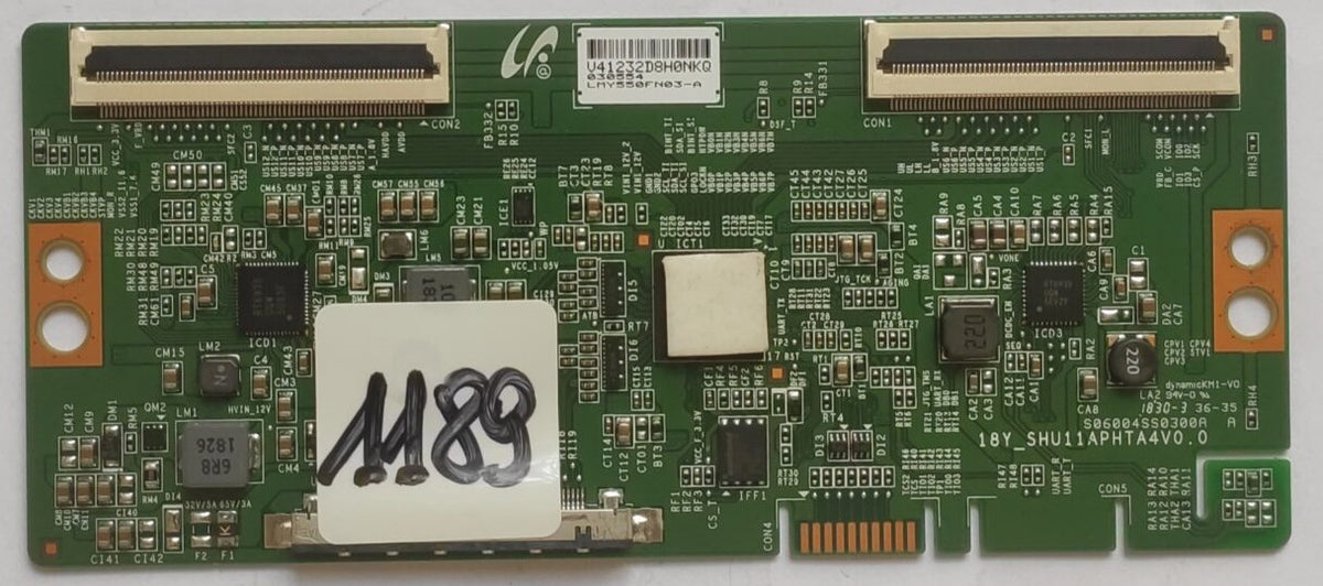 18Y_SHU11APHTA4V0.0 T-Con Board Sony