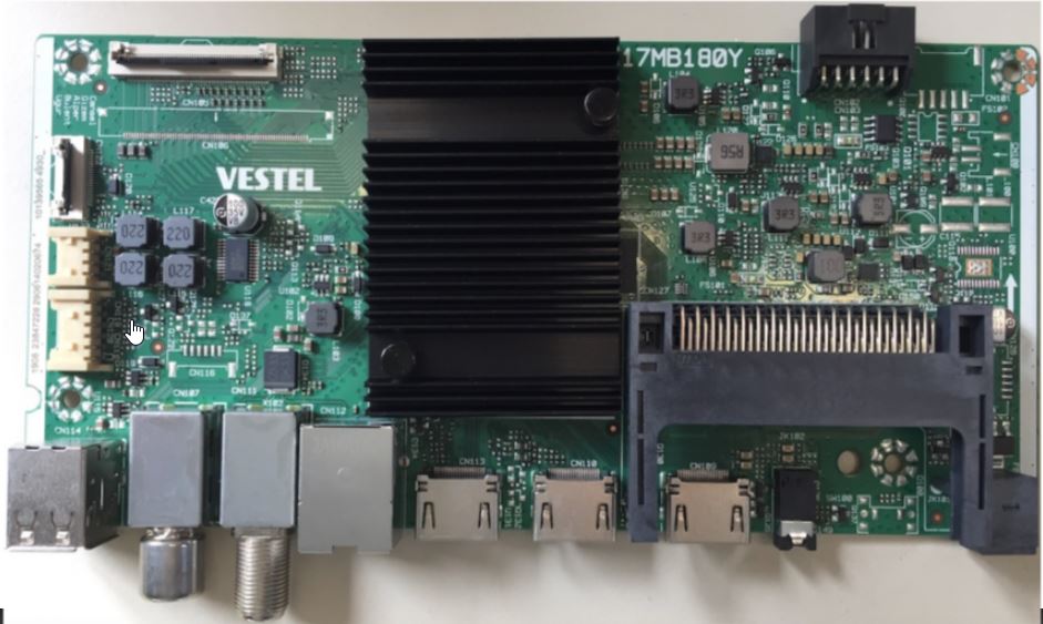 23847228 17MB180Y MAIN BOARD VESTEL PANASONIC TX-43MX600