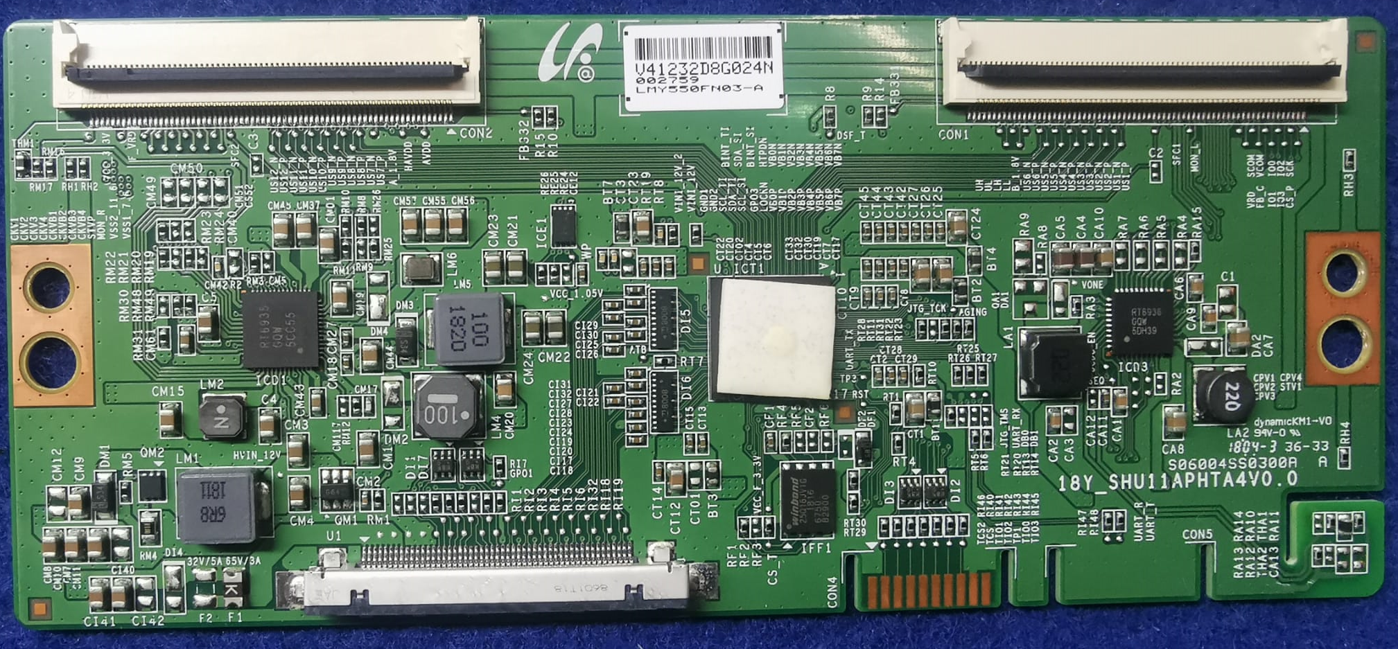 SHU11APHTA4V0.0 T-CON SONY KD-55XF7096