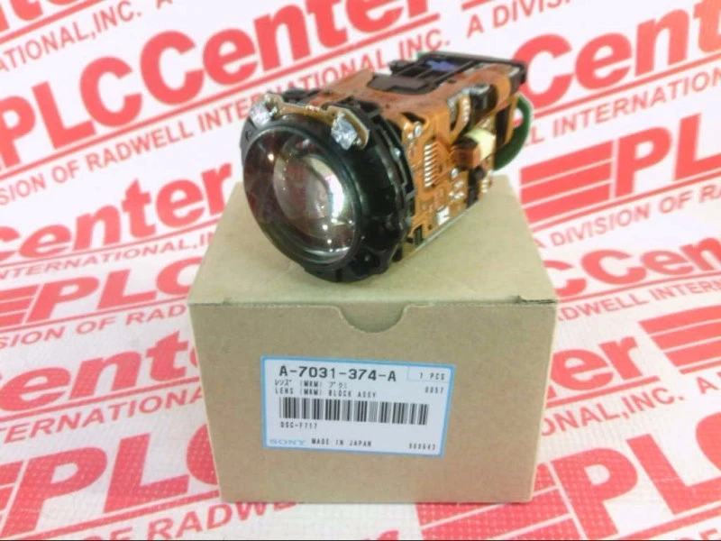 Lens Block Sony A-7031-374A con scatola ed etichetta identificativa