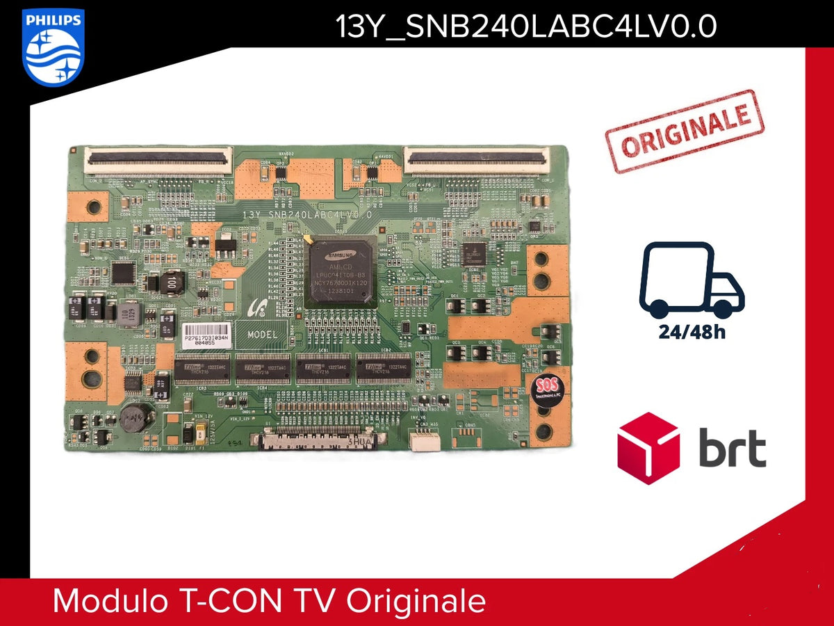 13Y_SNB240LABC4LV0.0 T-Con Board Philips 55PFL8008S/12