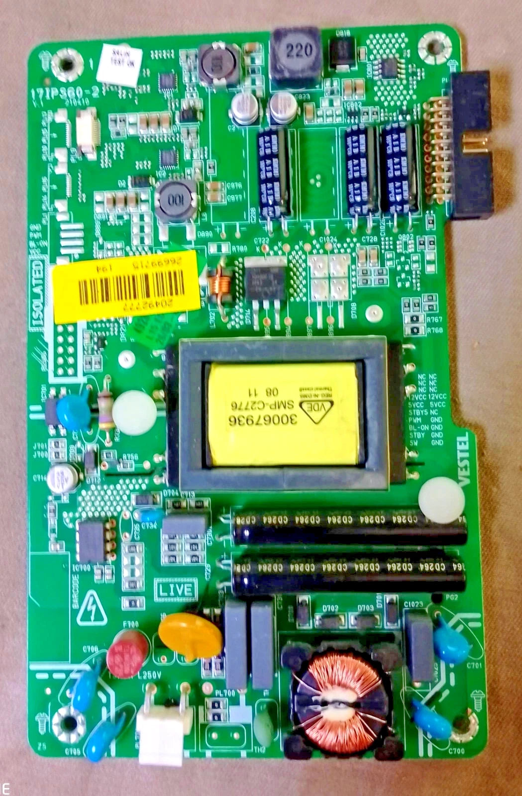 17IPS60-2 POWER BOARD VESTEL