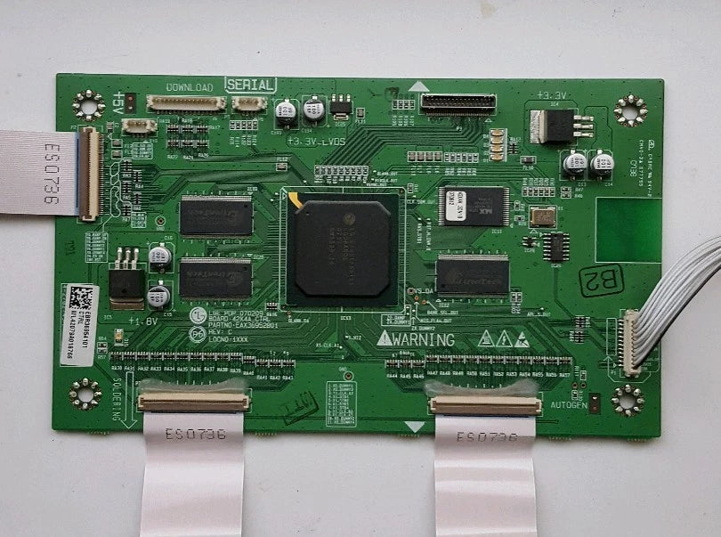 EAX36952801 LG 42PC56 Control Logic Board EBR36954101 Rev:C 42PC55 42X4A_CTRL