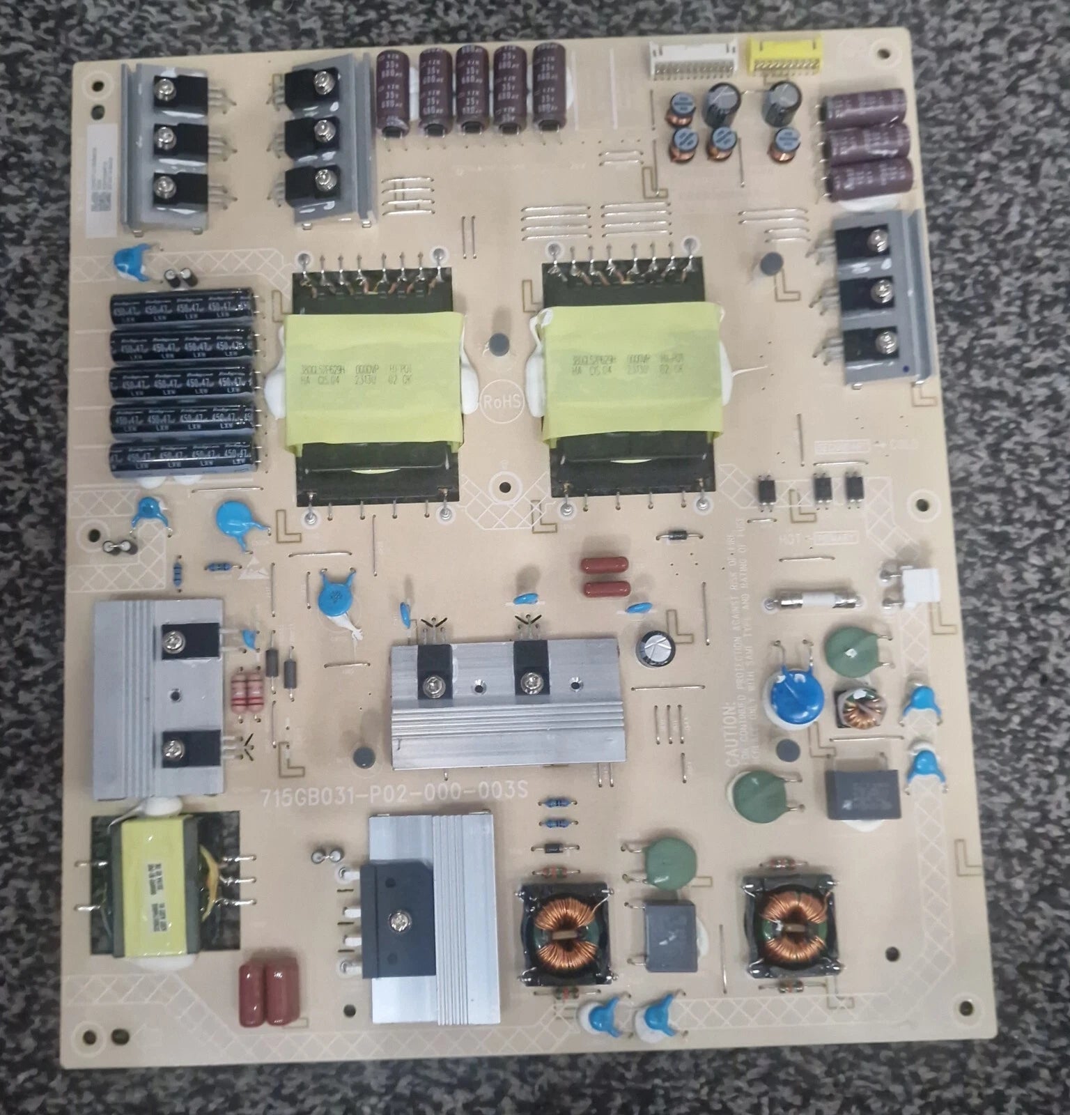 715GB031-P02-000-003S Power Board Sky Glass LT065-F3-ANT 65"