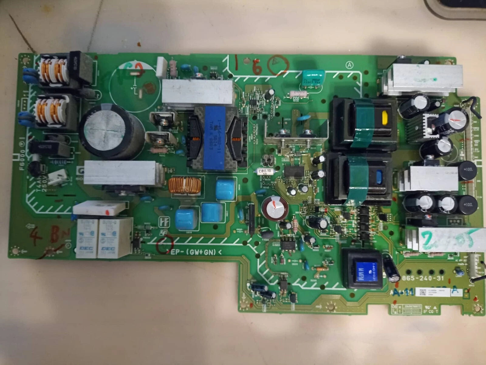 A1168958A POWER BOARD SONY