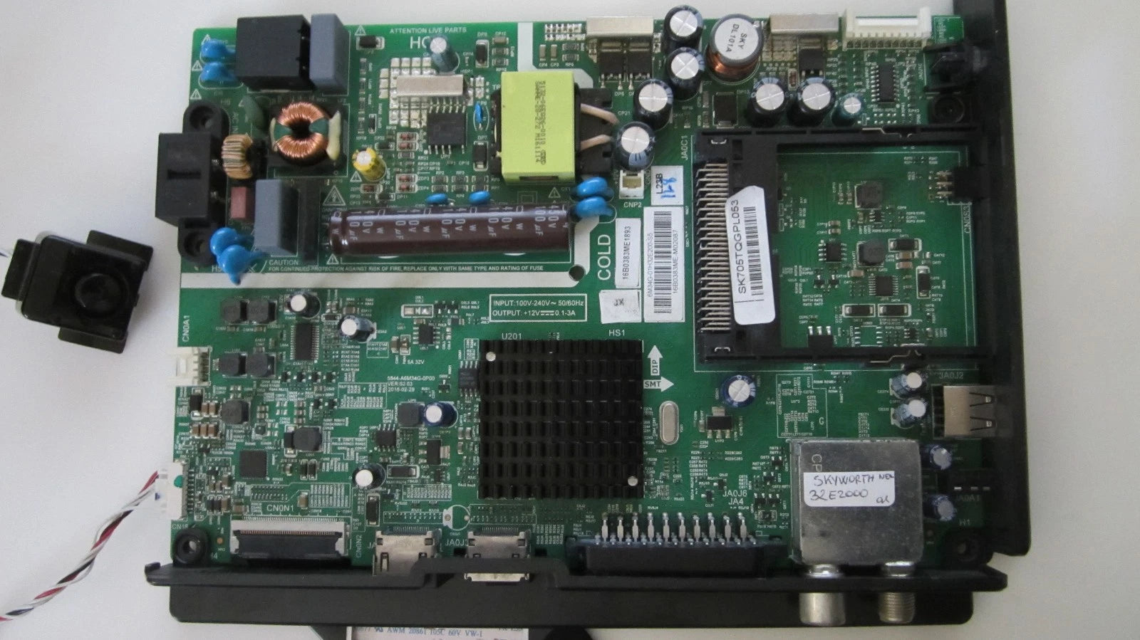 6M34G-01H32E200-S5 Scheda Main Skyworth Ver00.0