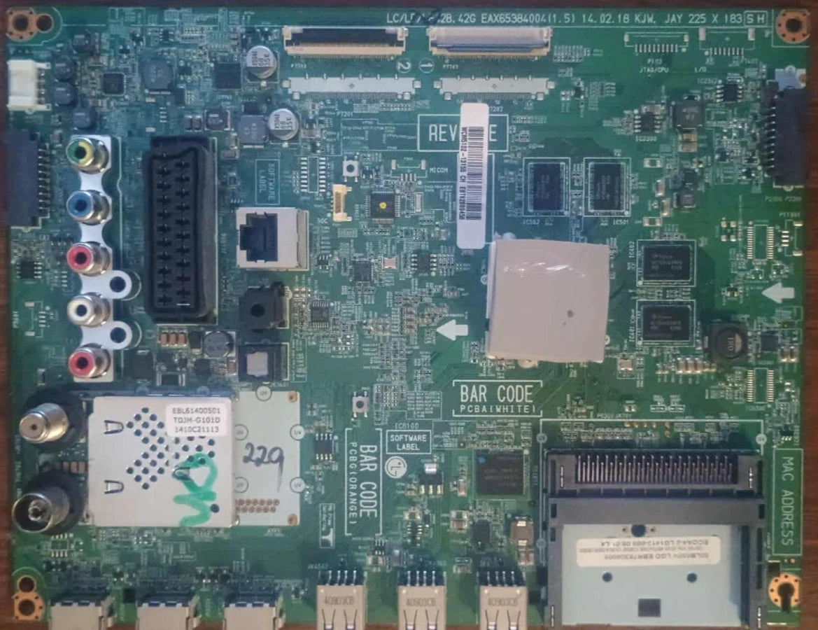 MAIN BOARD LG EAX65384004(1.5) 50LB650